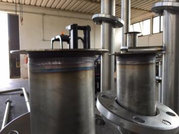 Construction for plastic material plant 3