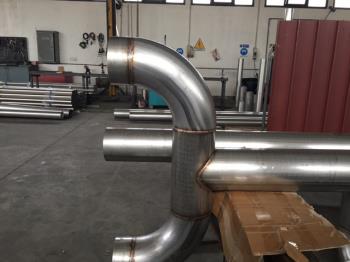 Construction for plastic material plant 4