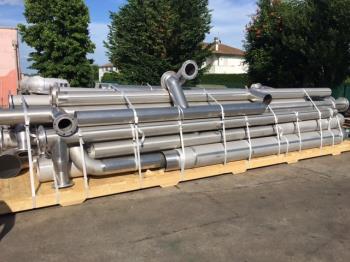 Construction for plastic material plant 6